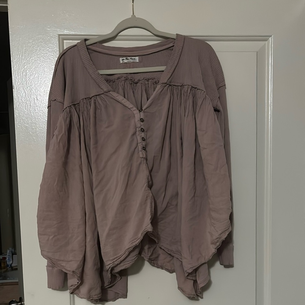 We The Free Tan Lyrical Tunic